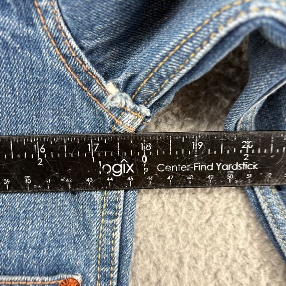 RE/DONE 60's Stoned Shrunken Denim Jacket size XS - Picture 7 of 13